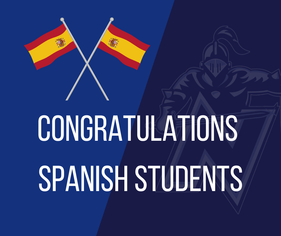 Congratulations Spanish Students