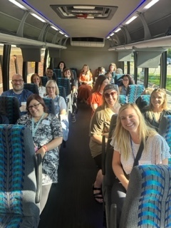 new educators on bus