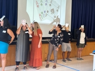 new educators playing a game