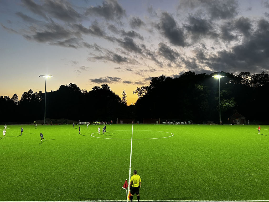 boys playing soccer