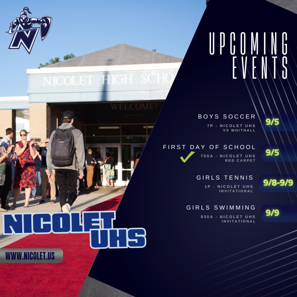 upcoming nicolet events